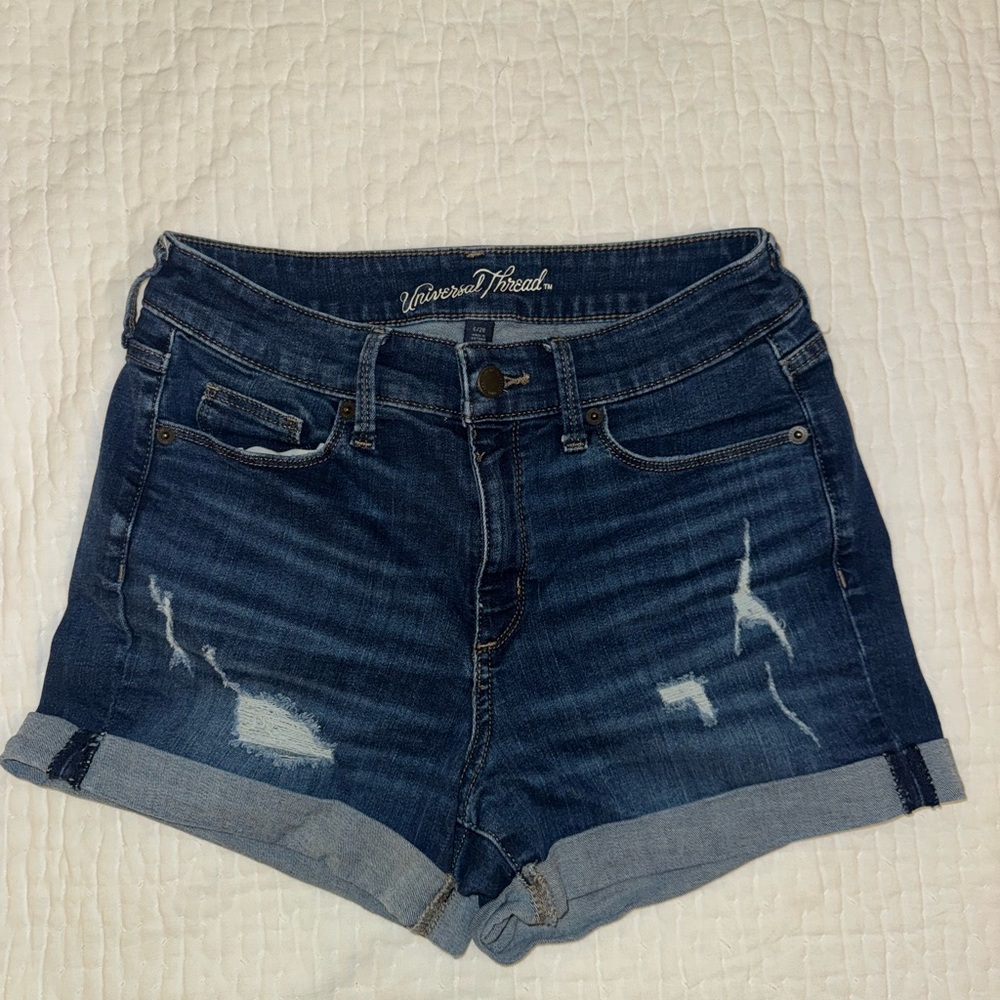 Universal Thread Dark Blue Jean Shorts